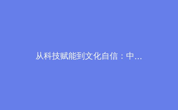 从科技赋能到文化自信：中国体育产业数字化转型的深层逻辑与未来展望 - 3